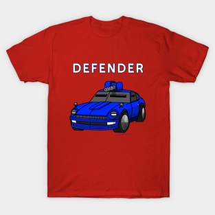 Defender, Car for the Dystopian Future T-Shirt